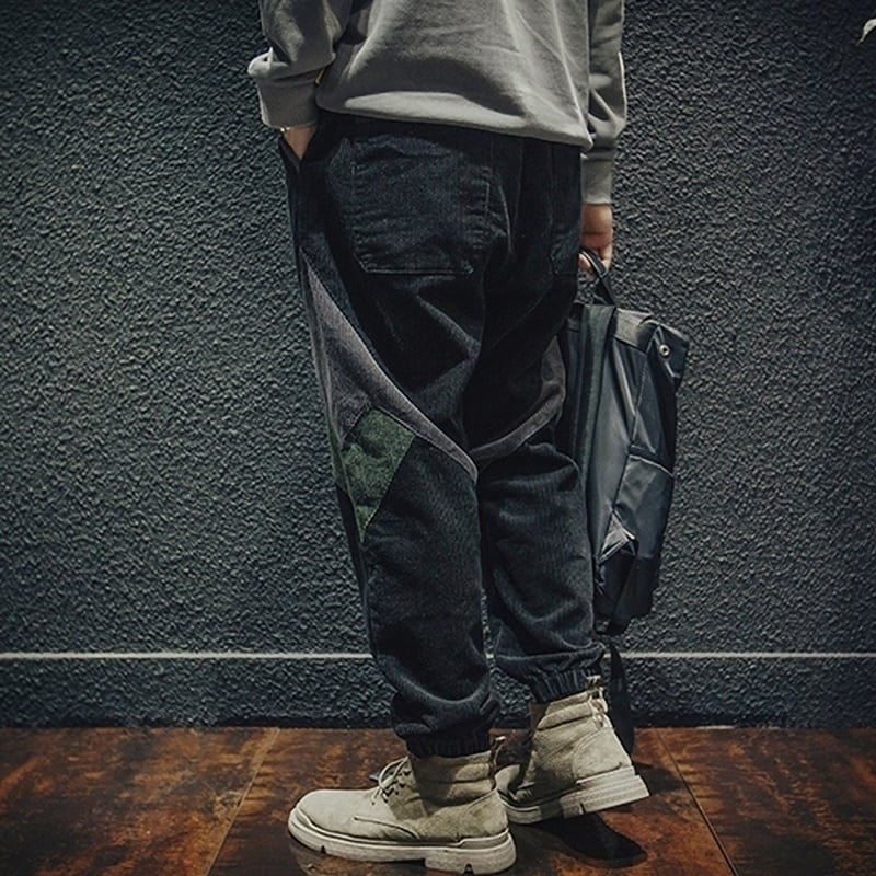 Corduroy casual pants HL2234