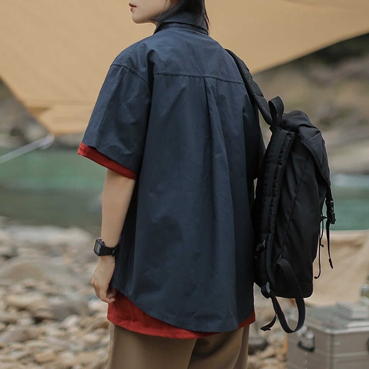 Half-Sleeve Casual Shirt HL1735
