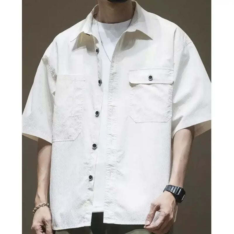 Half Sleeve Natural Shirt HL2040