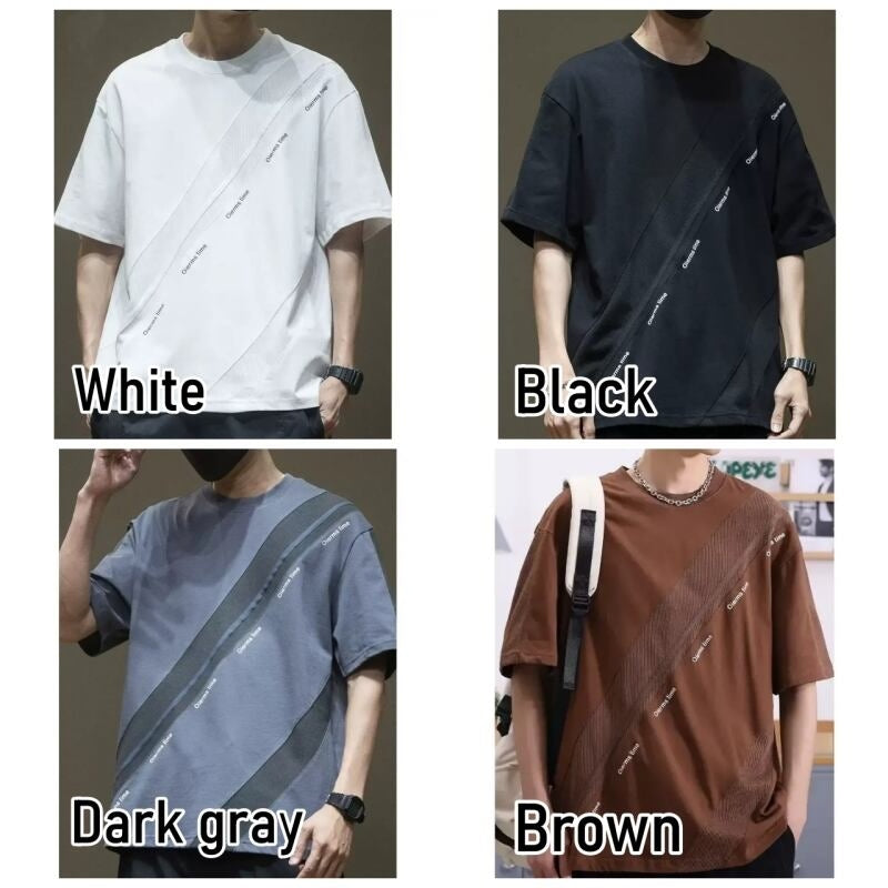 Switching Design T-Shirt HL2032