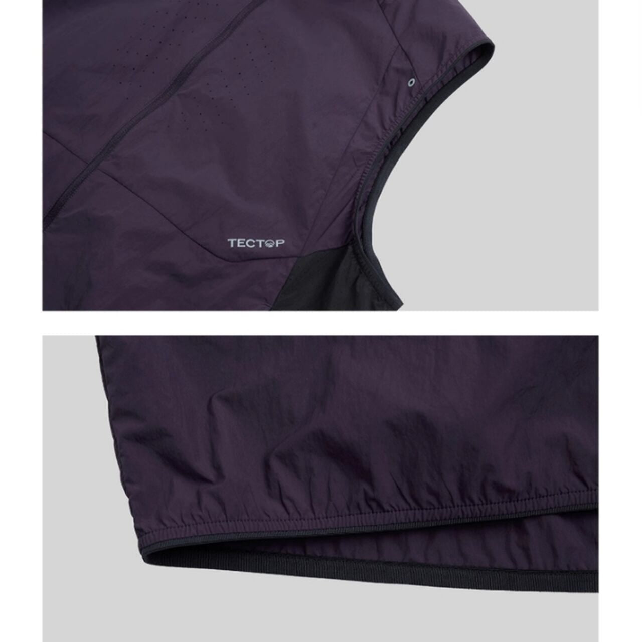 Stand collar vest HL2534