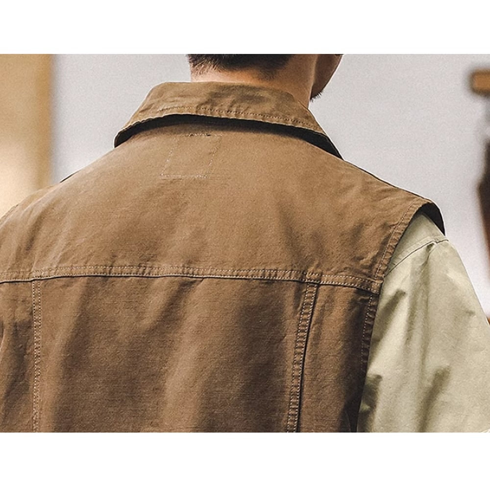 Retro work vest HL2396