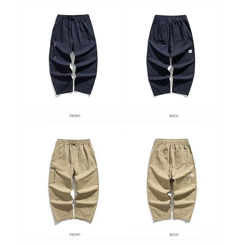 Loose casual straight pants HL2193