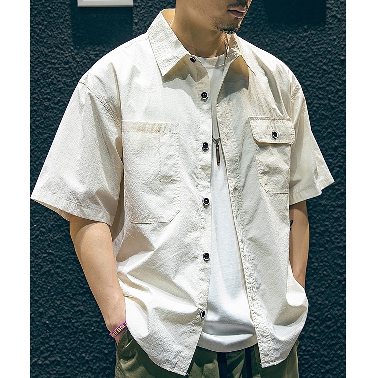 Half-Sleeve Casual Shirt HL1728