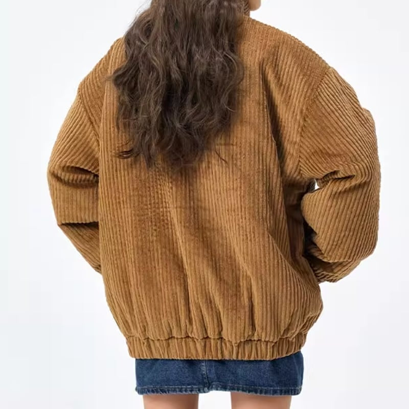 Corduroy blouson HL2258