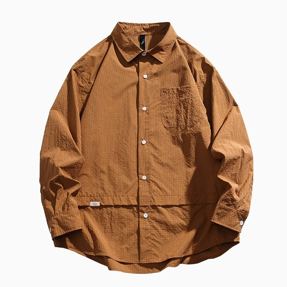Check pattern shirt HL2385