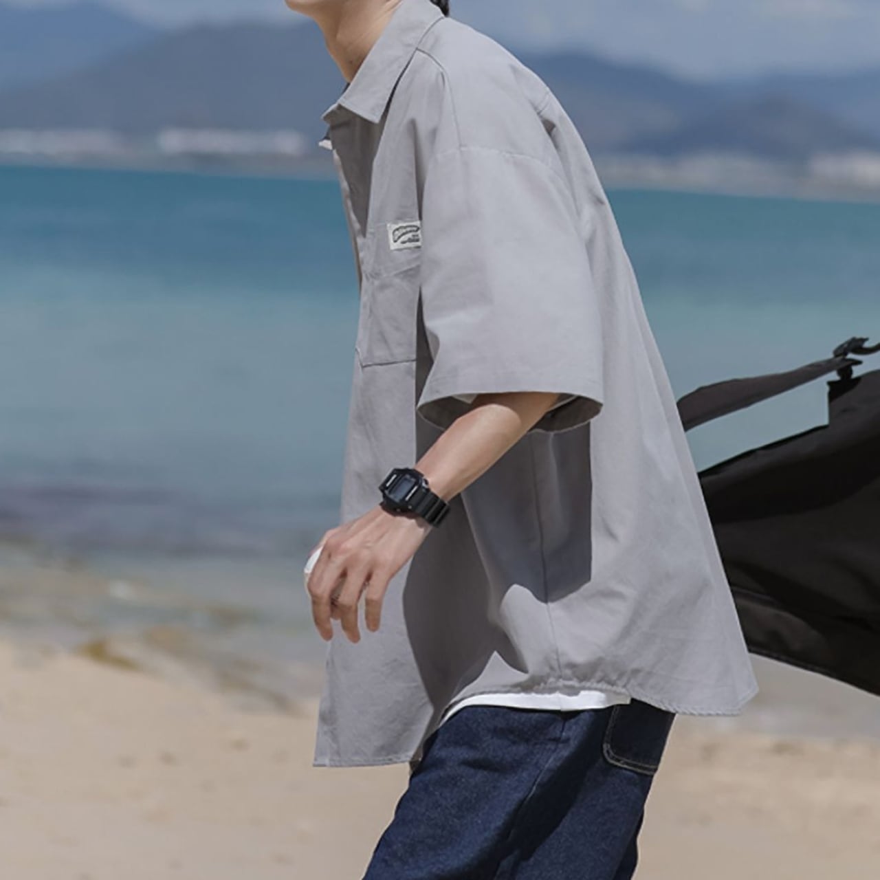 Half-Sleeve Casual Shirt HL1676
