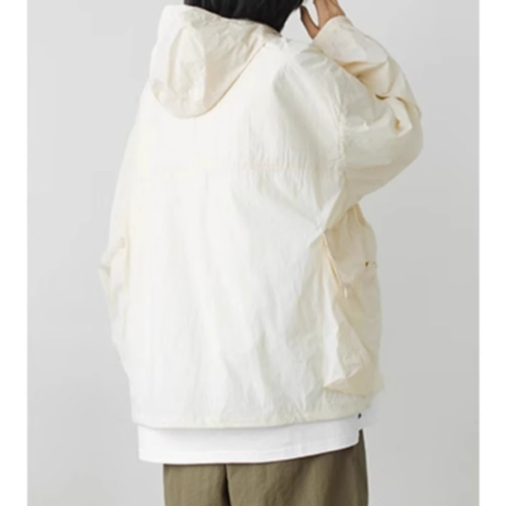 Casual nylon parka HL2388