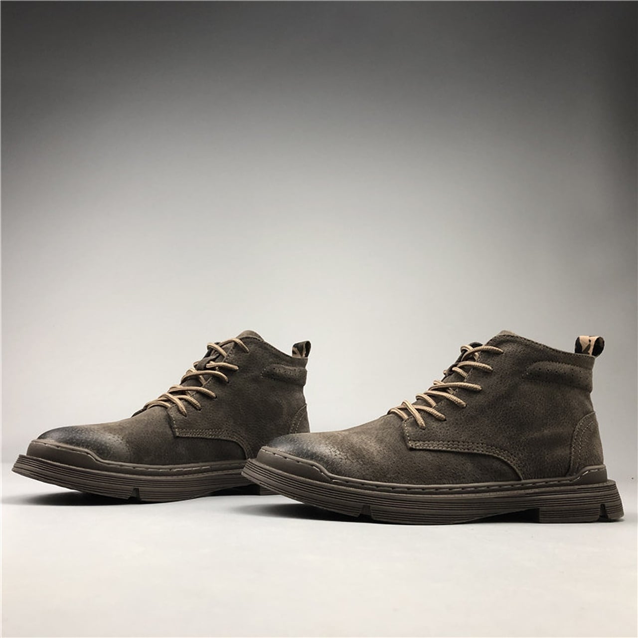 Lace-Up Leather Shoes HL1886
