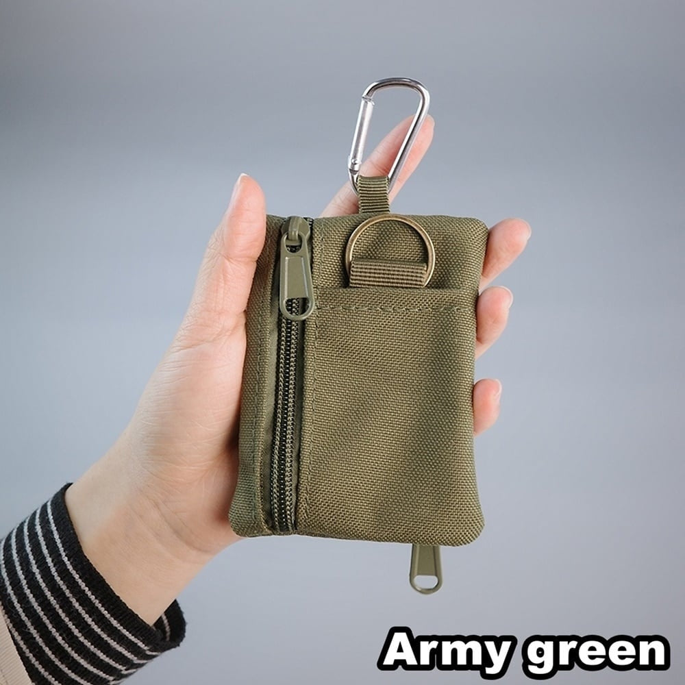 Coin case with carabiner HL2330