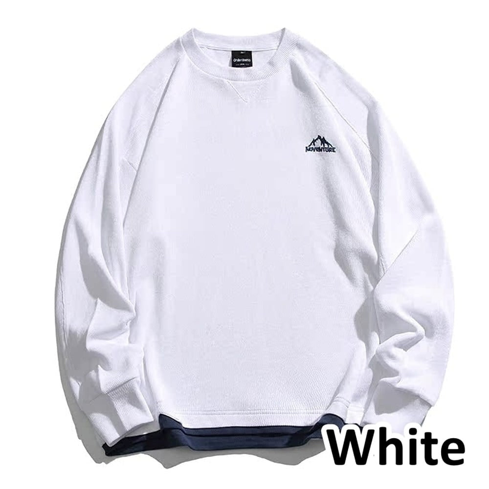 Layered style long sleeve T-shirt H2426