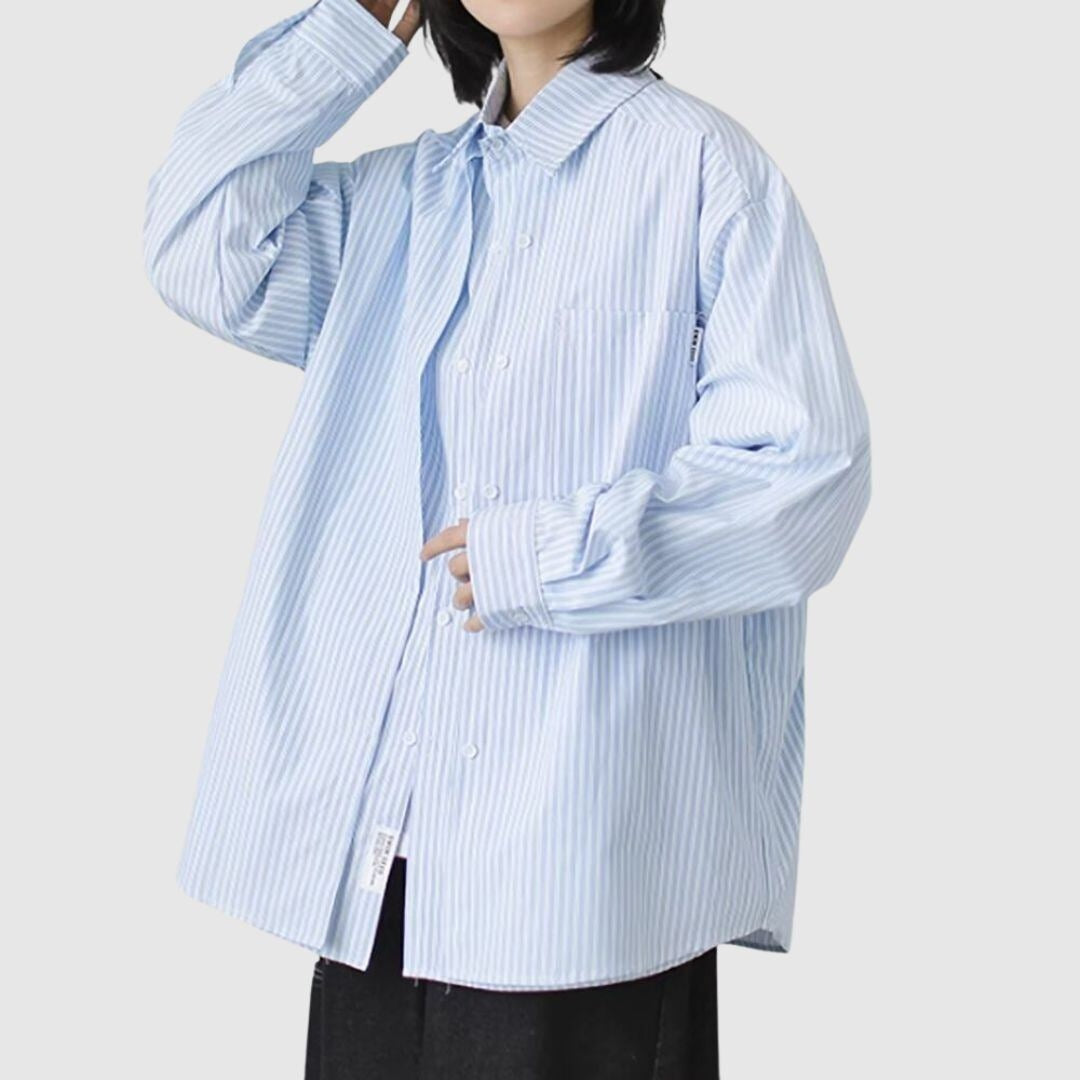 Blue striped shirt HL2384