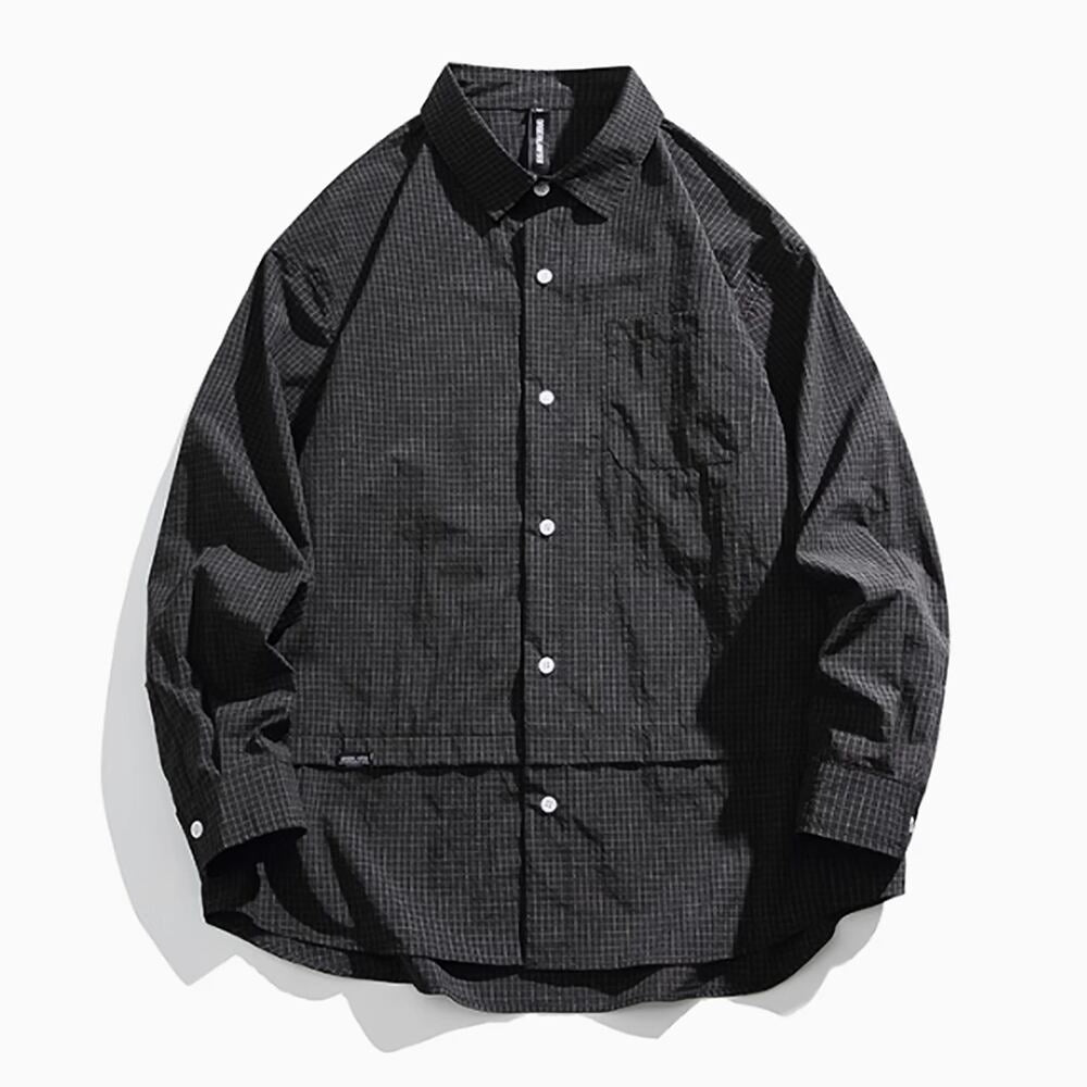 Check pattern shirt HL2385
