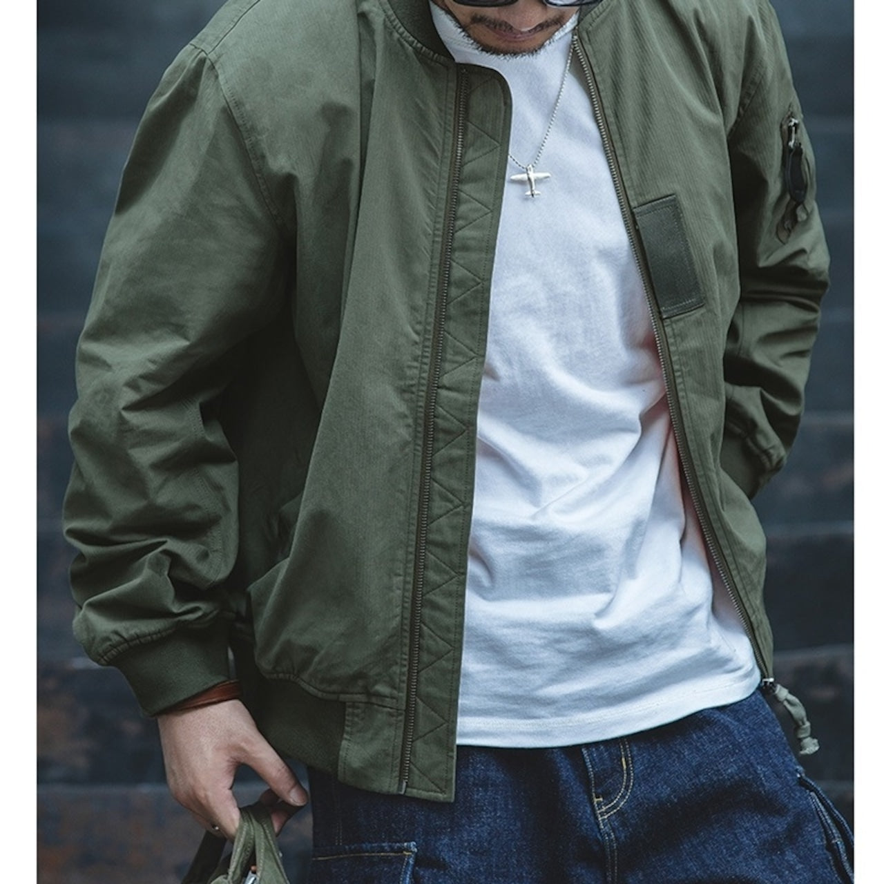 MA−1 jacket HL1543