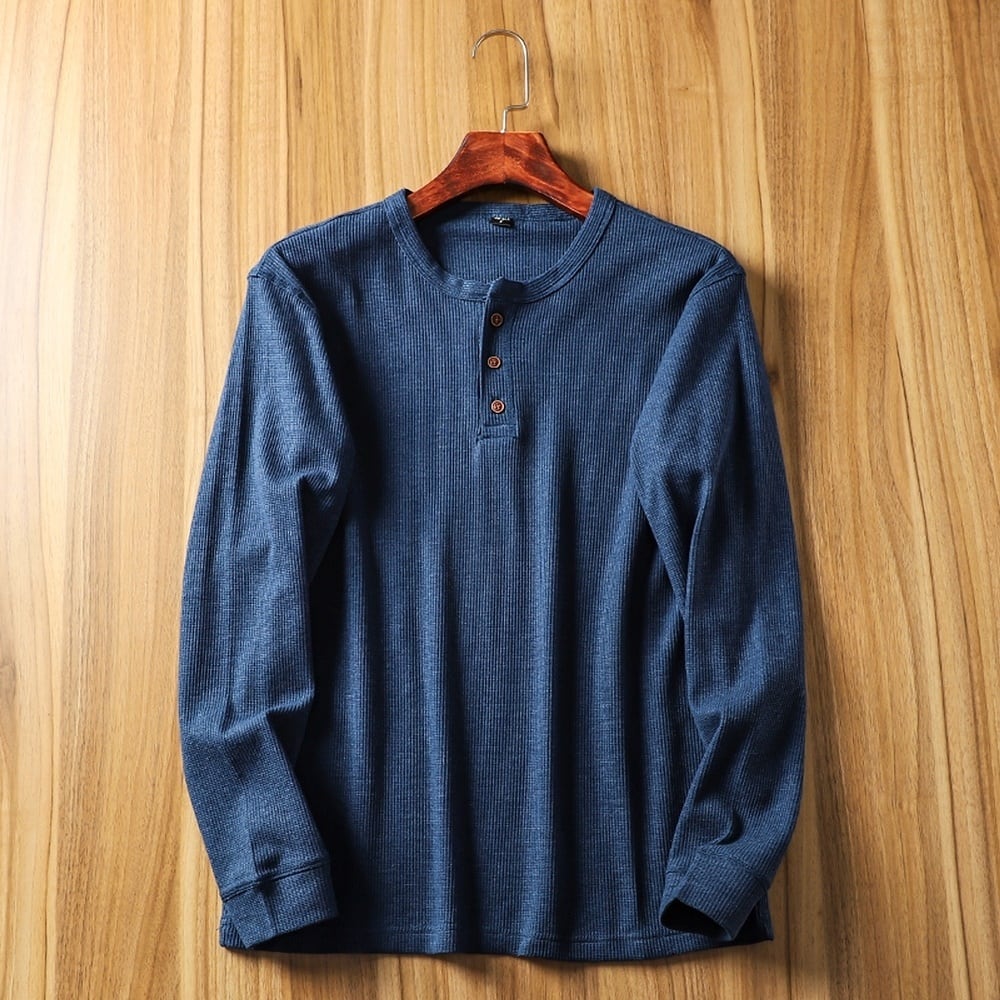 Henley neck tops HL2324