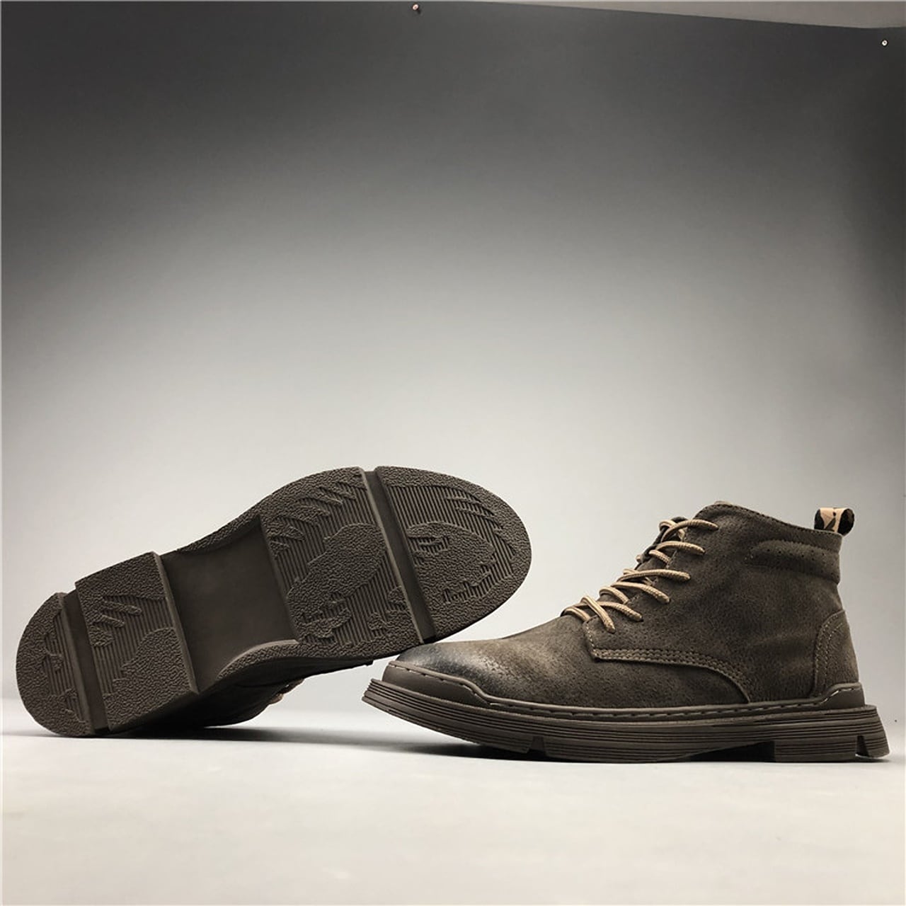 Lace-Up Leather Shoes HL1886