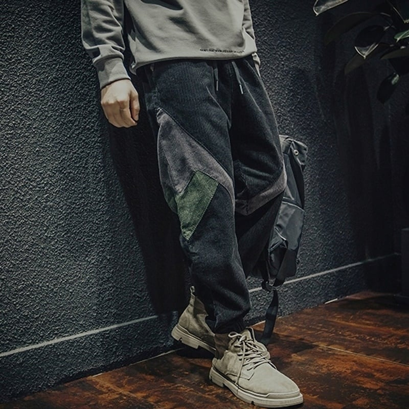 Corduroy casual pants HL2234