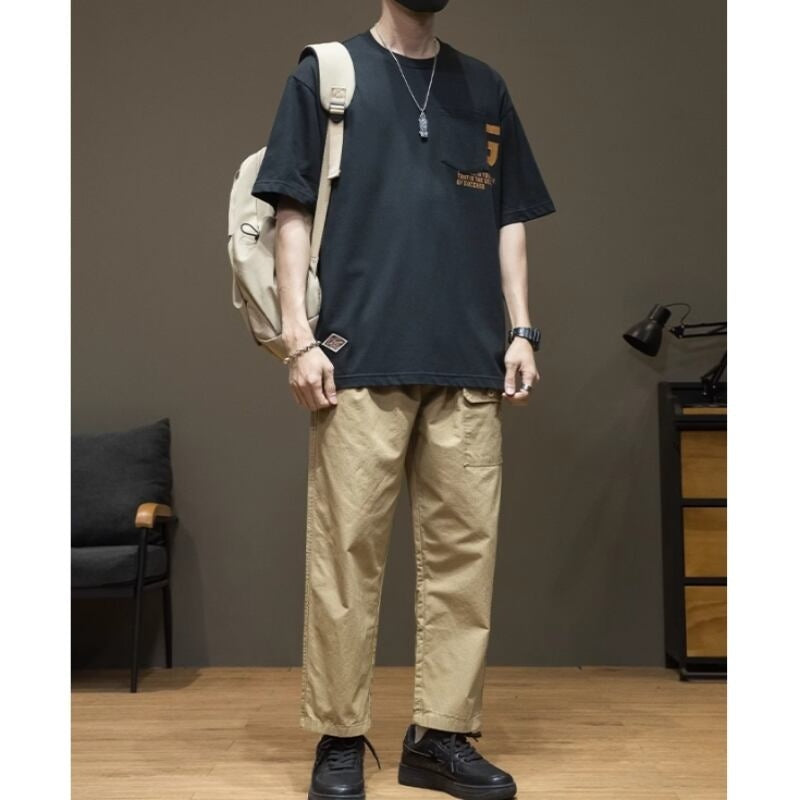 Loose Casual T-shirt HL2036