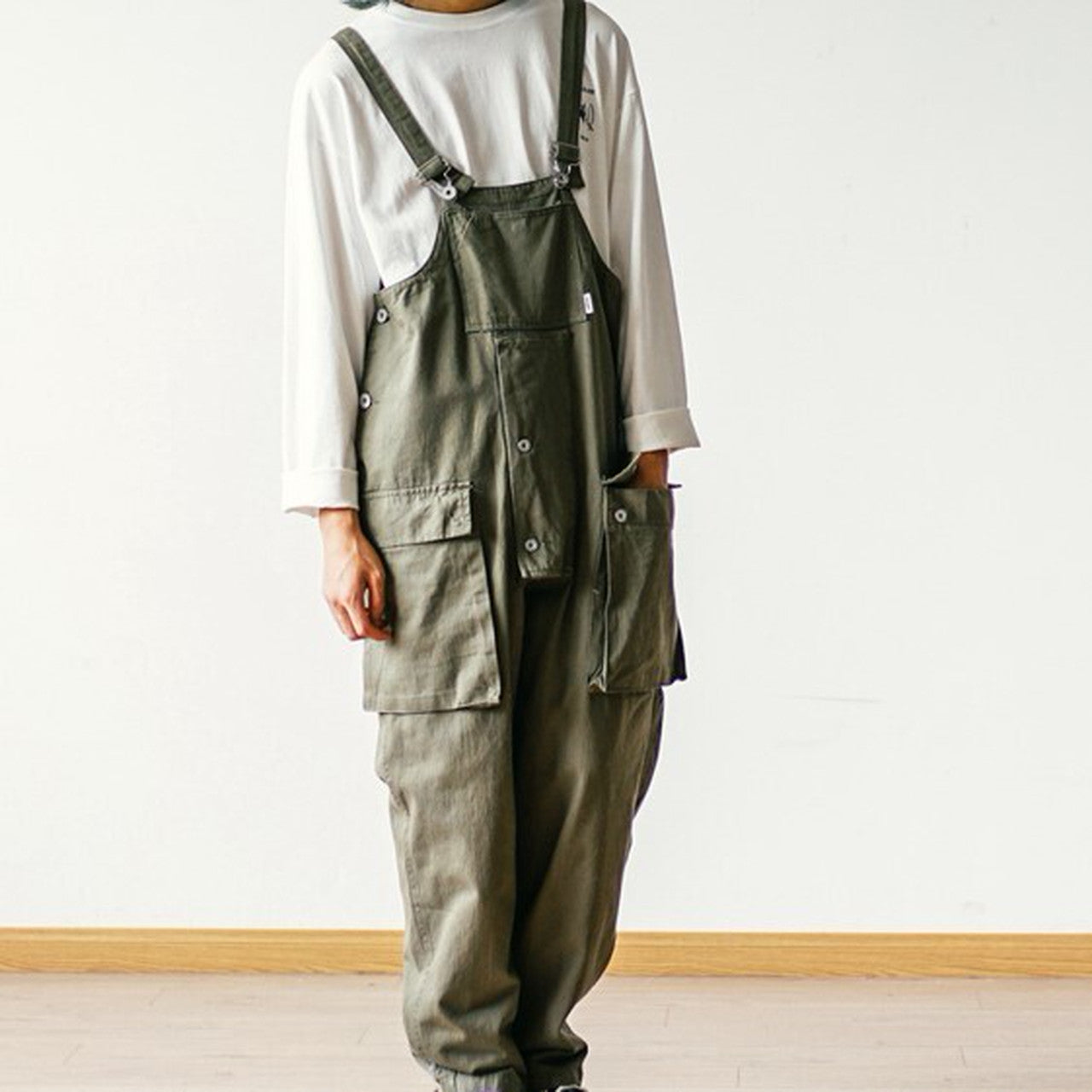 ルーズシルエットオールインワン HL1030