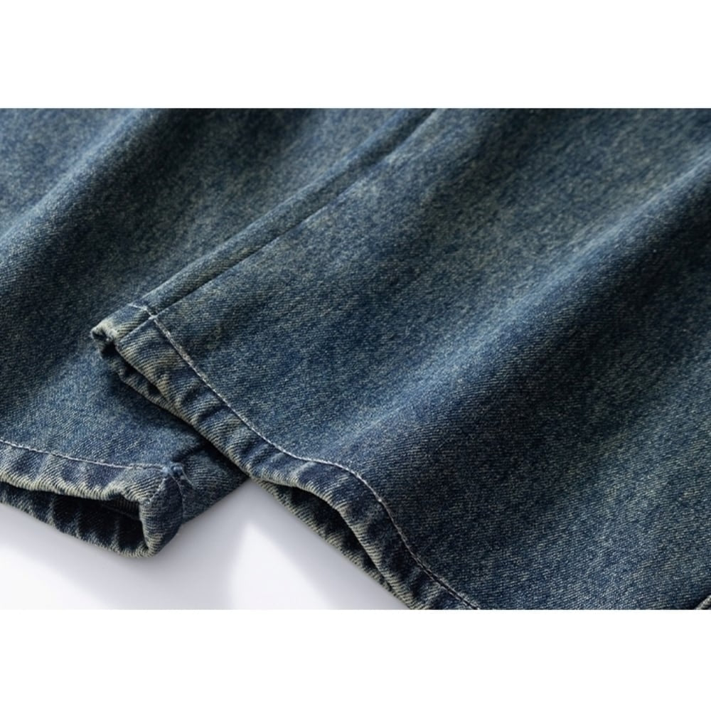 Straight casual denim jeans HL2358
