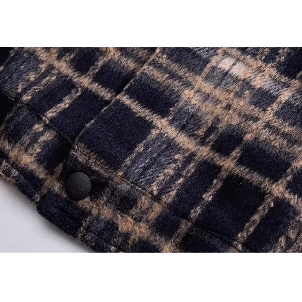 Retro check jacket HL2303