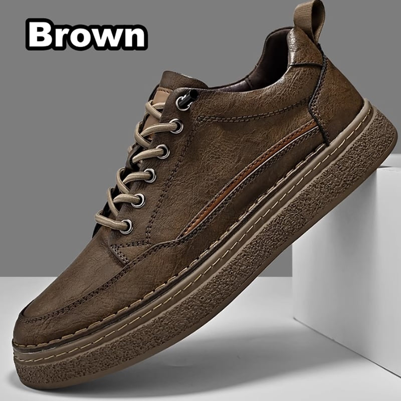 Casual leather shoes HL2232