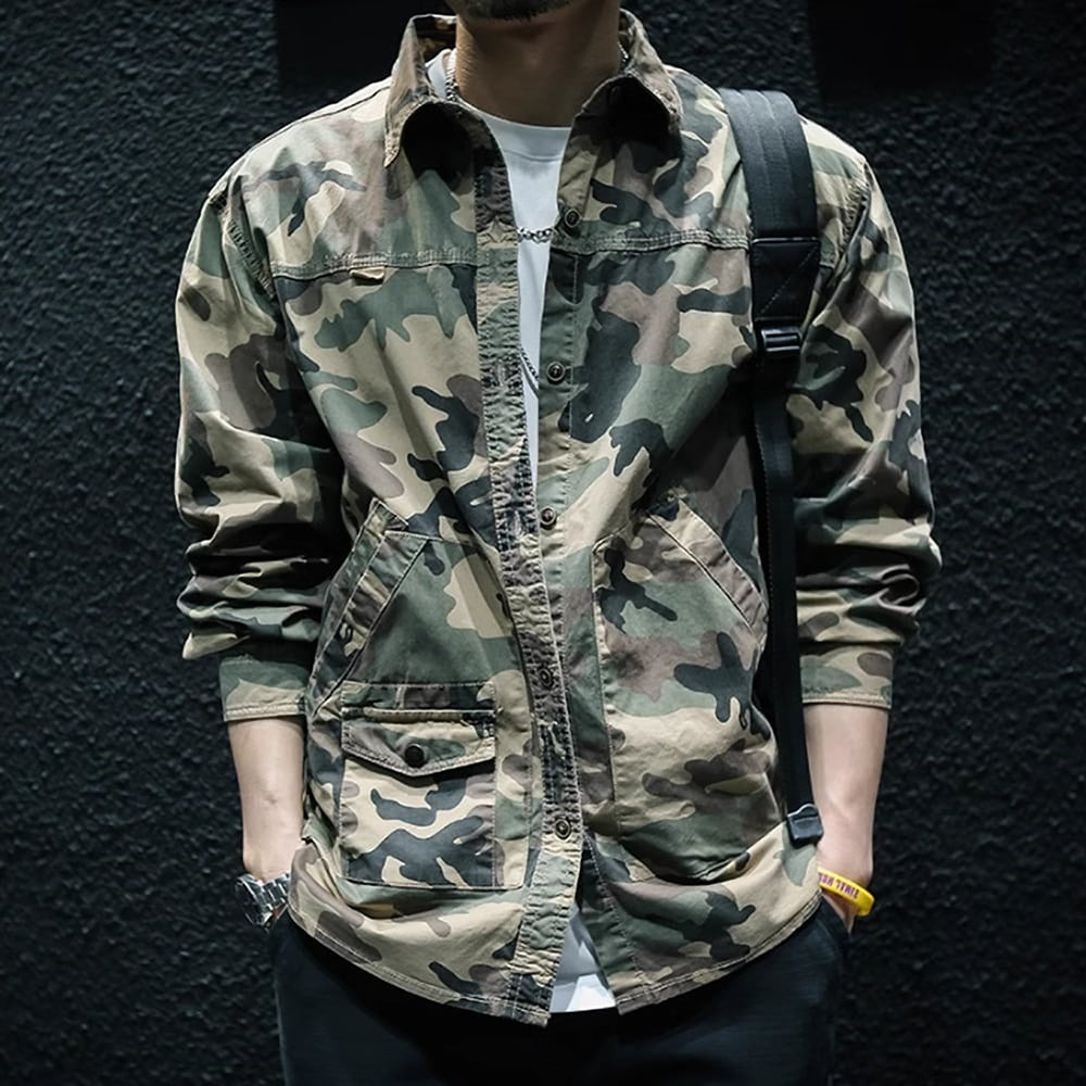 Camouflage pattern shirt HL2450