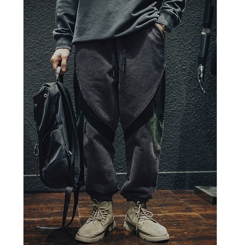 Corduroy casual pants HL2234