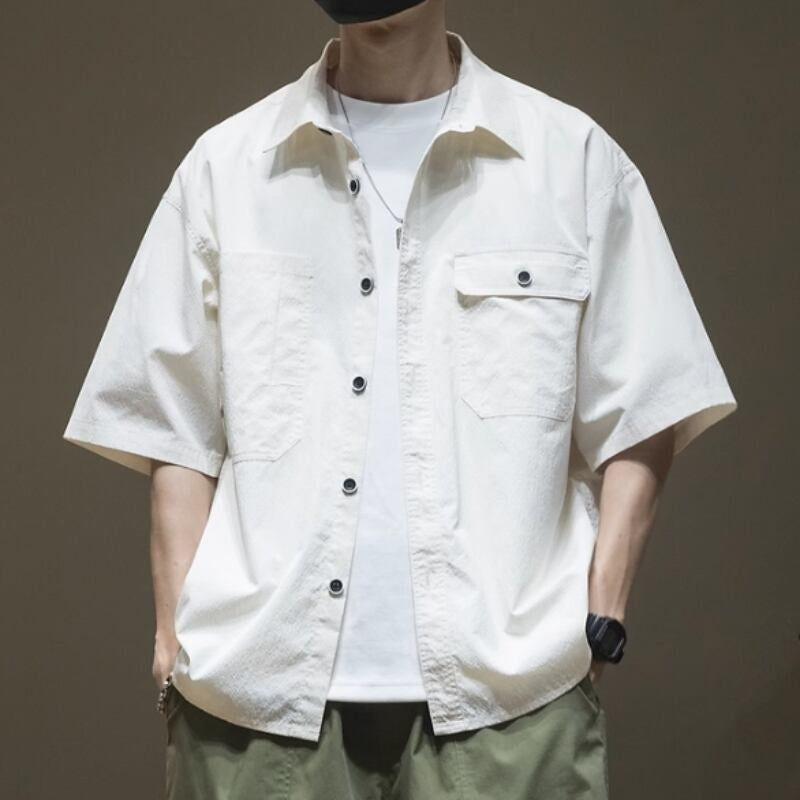 Half Sleeve Natural Shirt HL2040