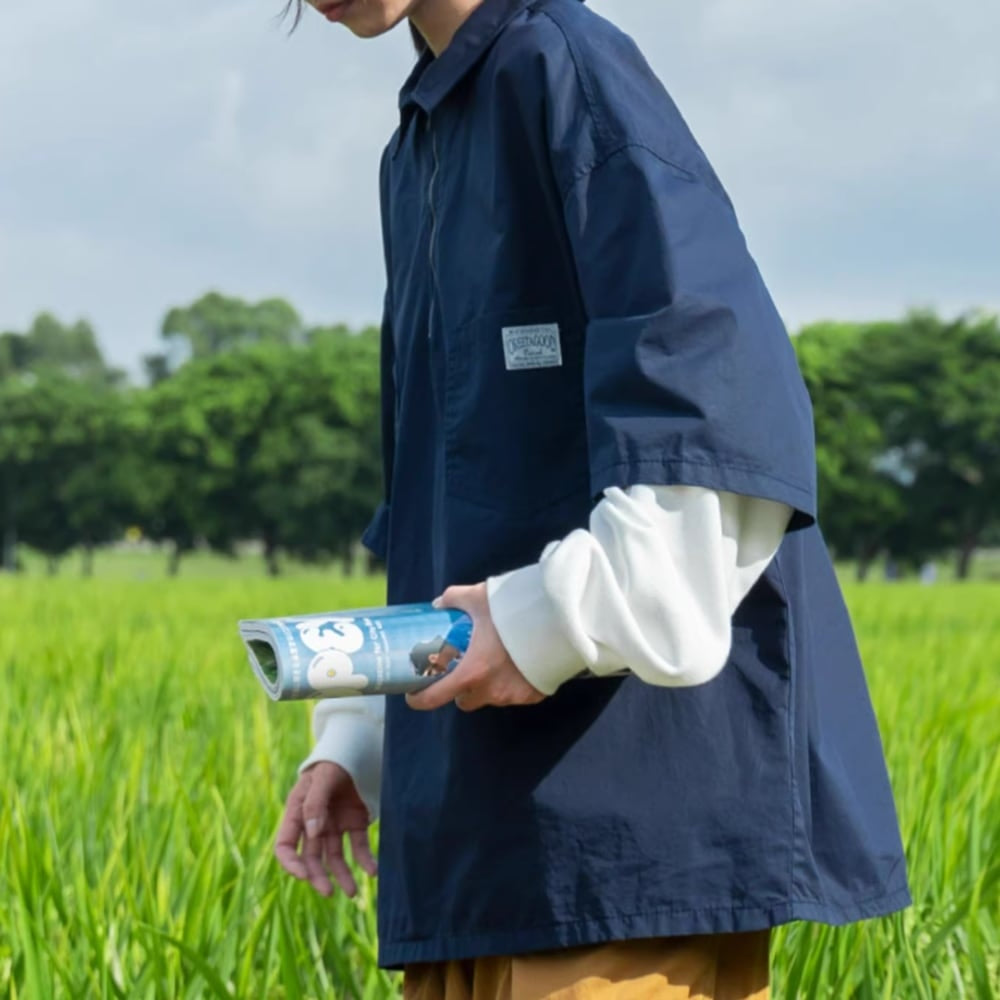Oversized half zip tops HL2433