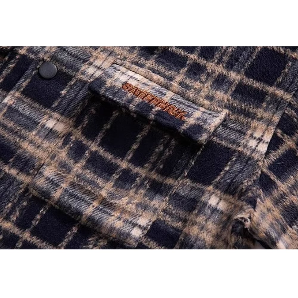 Retro check jacket HL2303