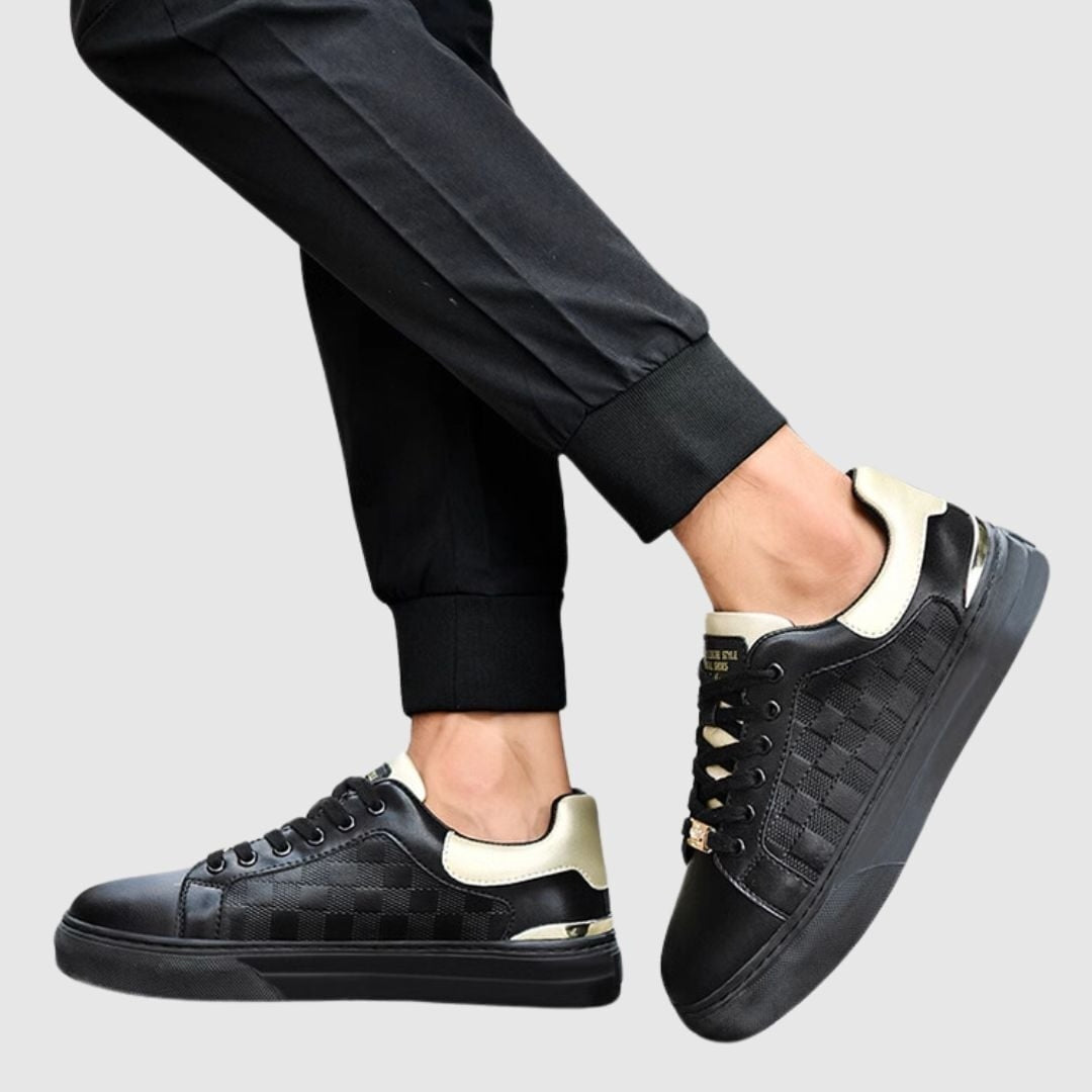 Gold plated sneakers HL2231