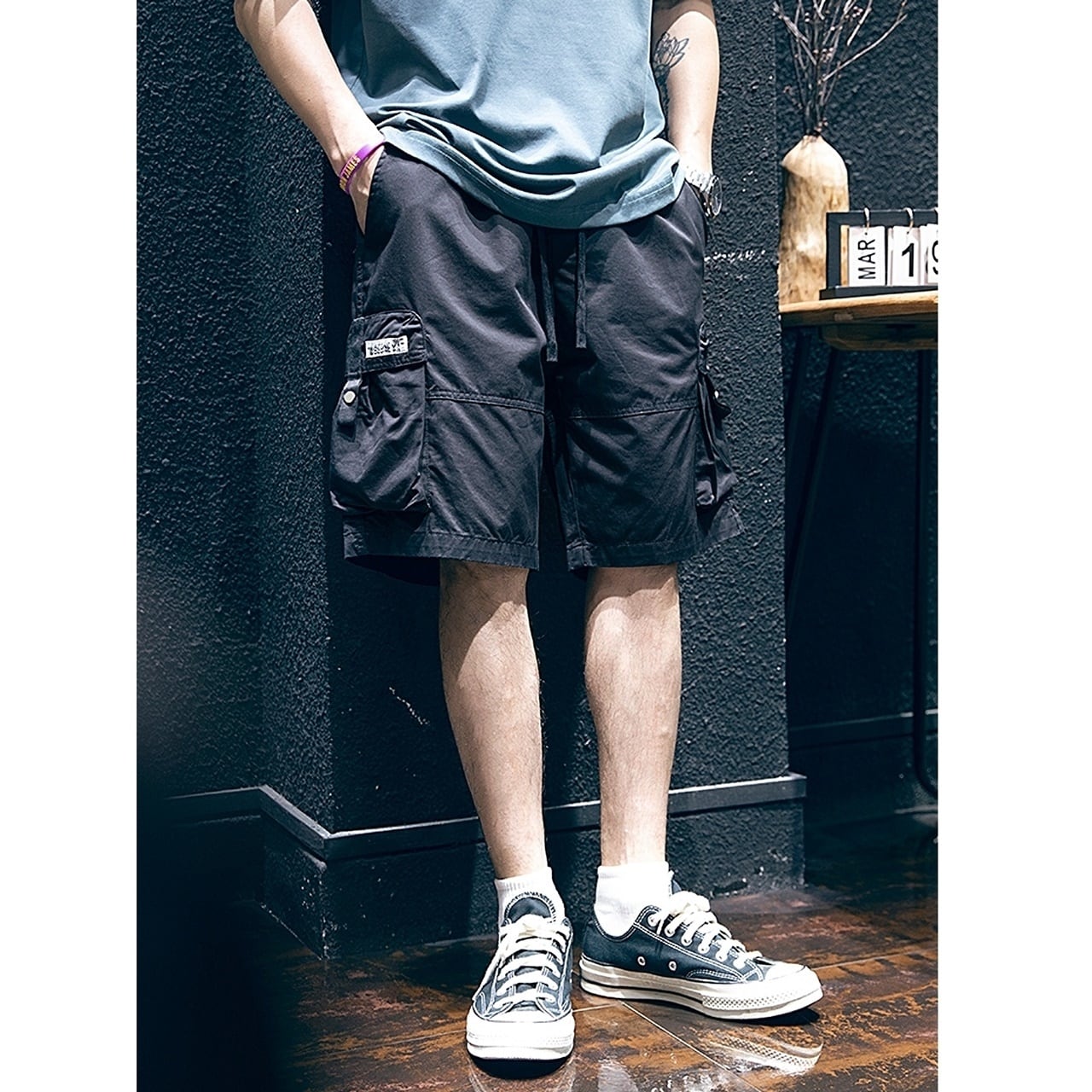 Casual half pants HL1723