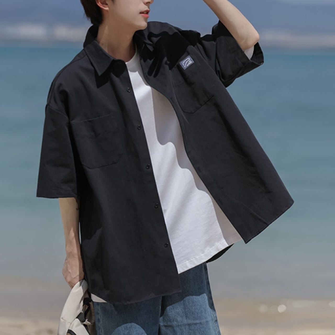 Half-Sleeve Casual Shirt HL1676