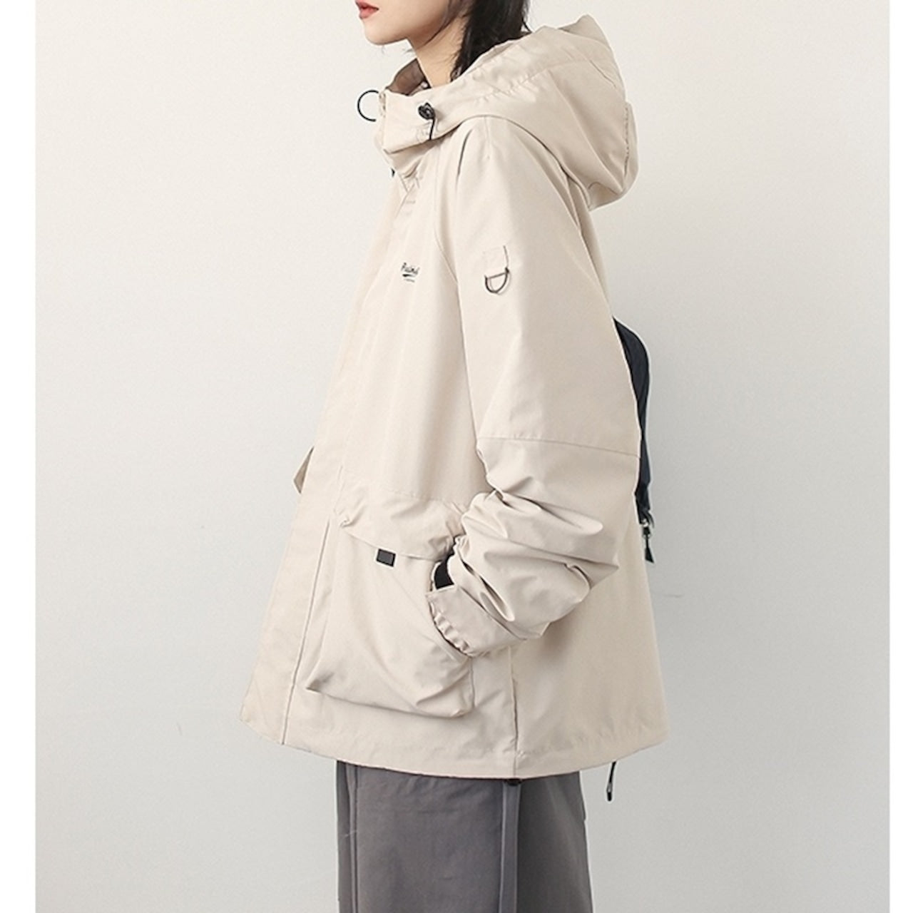 Multi-pocket mountain parka HL1524
