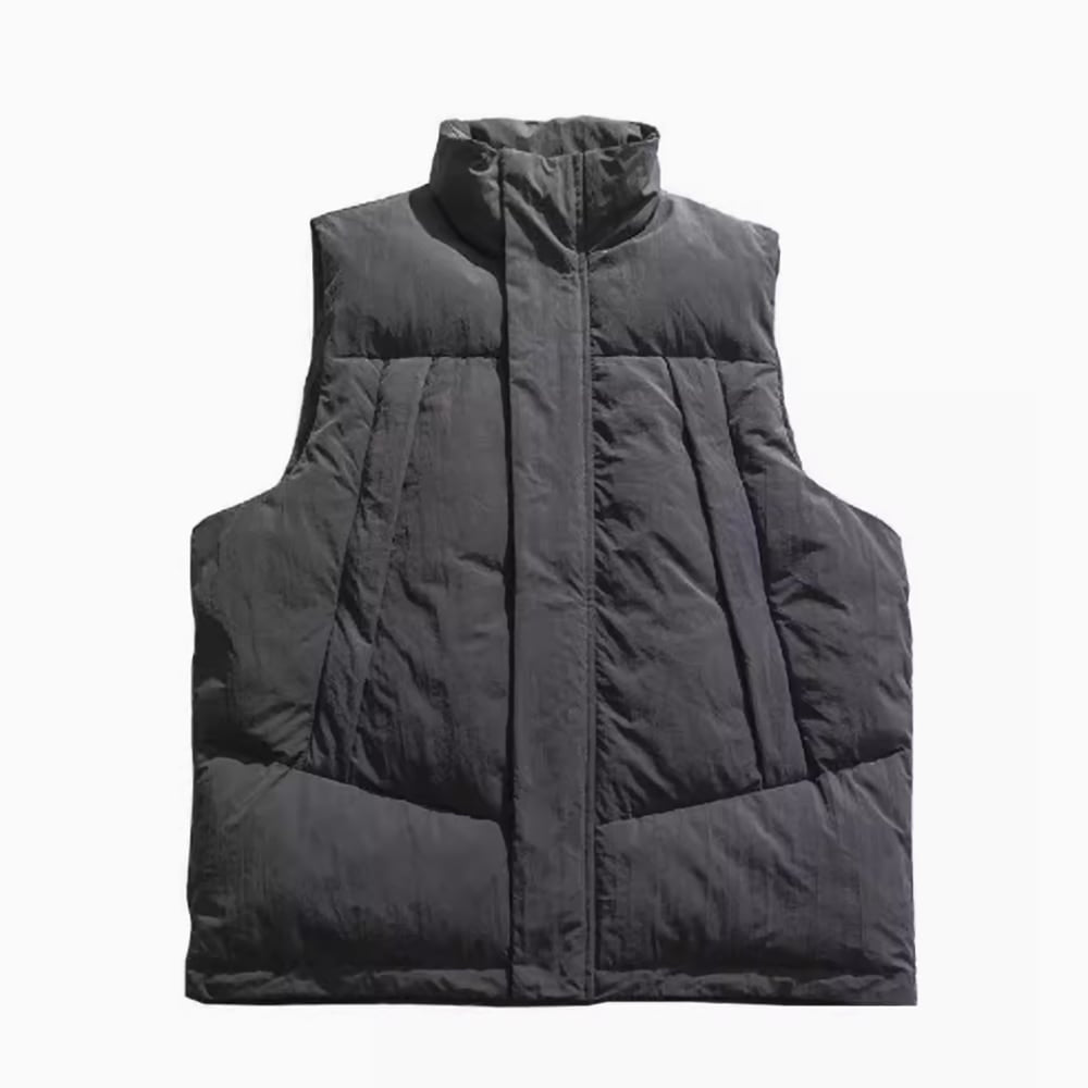 Stand collar padded vest HL2435