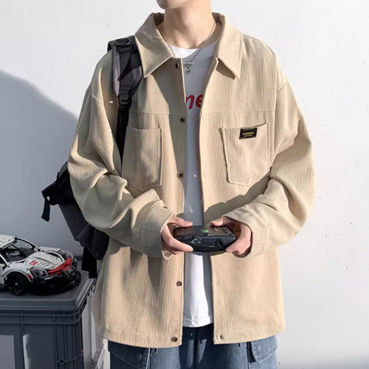 코듀로이 재킷 HL1847