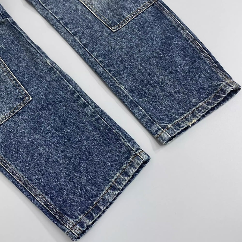 Loose work denim jeans HL2262
