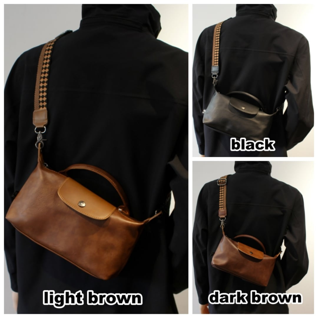 Wide strap shoulder bag HL2608