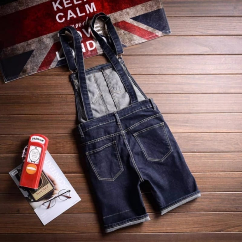 Denim Half Overalls HL2045