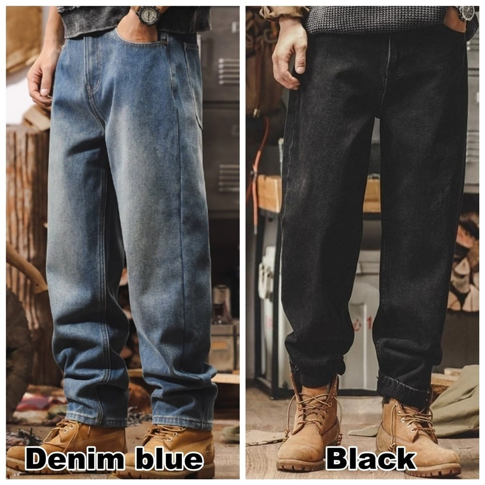Straight denim jeans HL2408