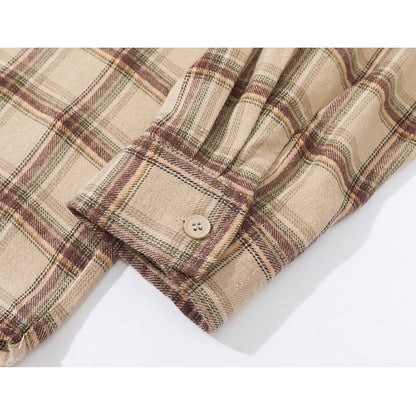 Hooded check shirt HL2420