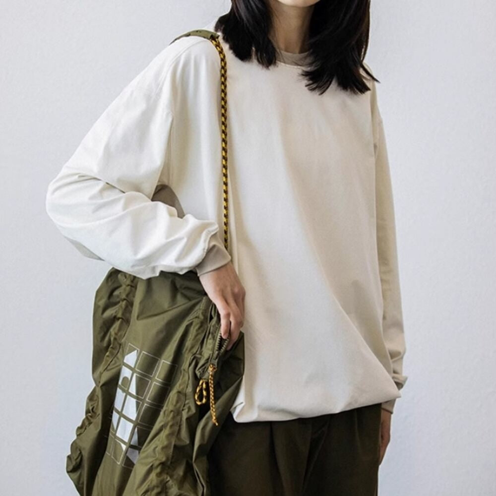 Round neck dry tops HL2540