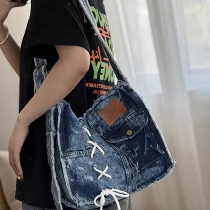 Messenger Denim Bag D0029