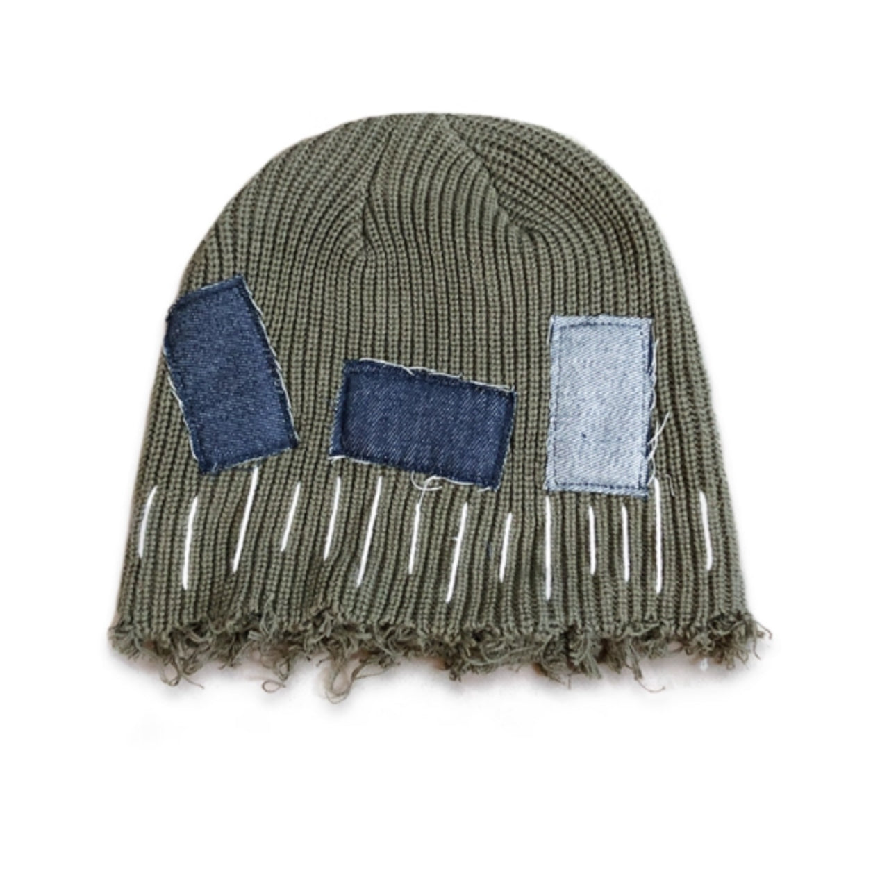 Accent Denim Beanie D0047