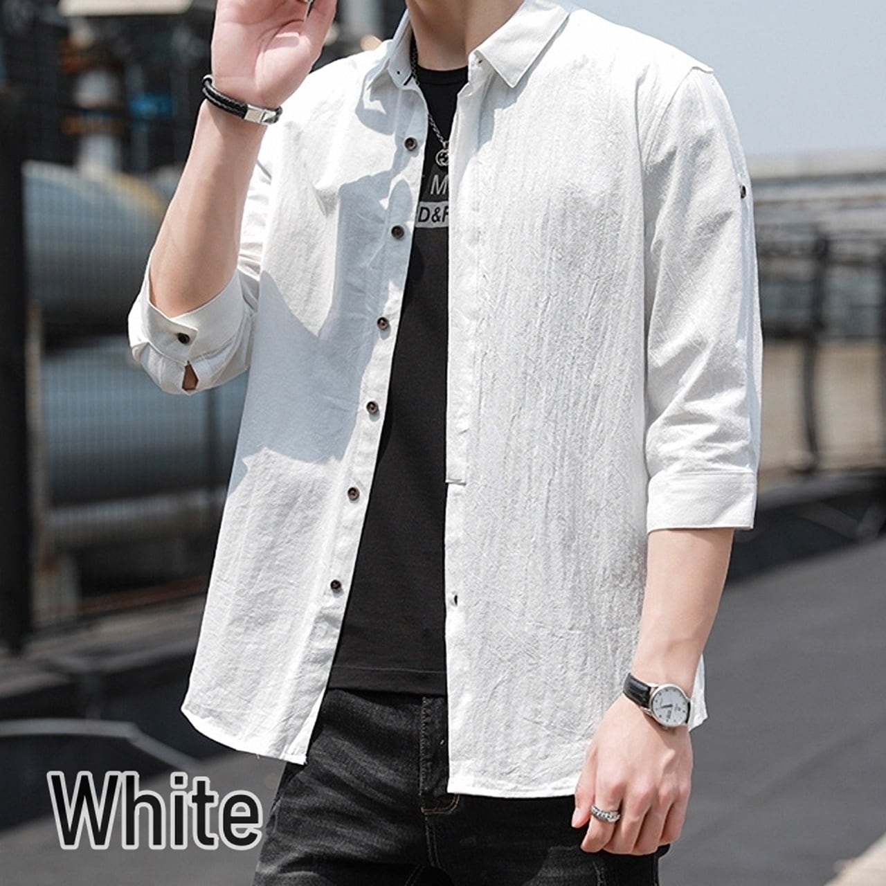 Three-quarter sleeve shirt HL1715