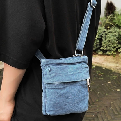 Denim Mini Shoulder Bag D0038