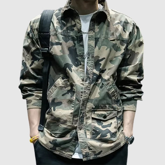 Camouflage pattern shirt HL2450