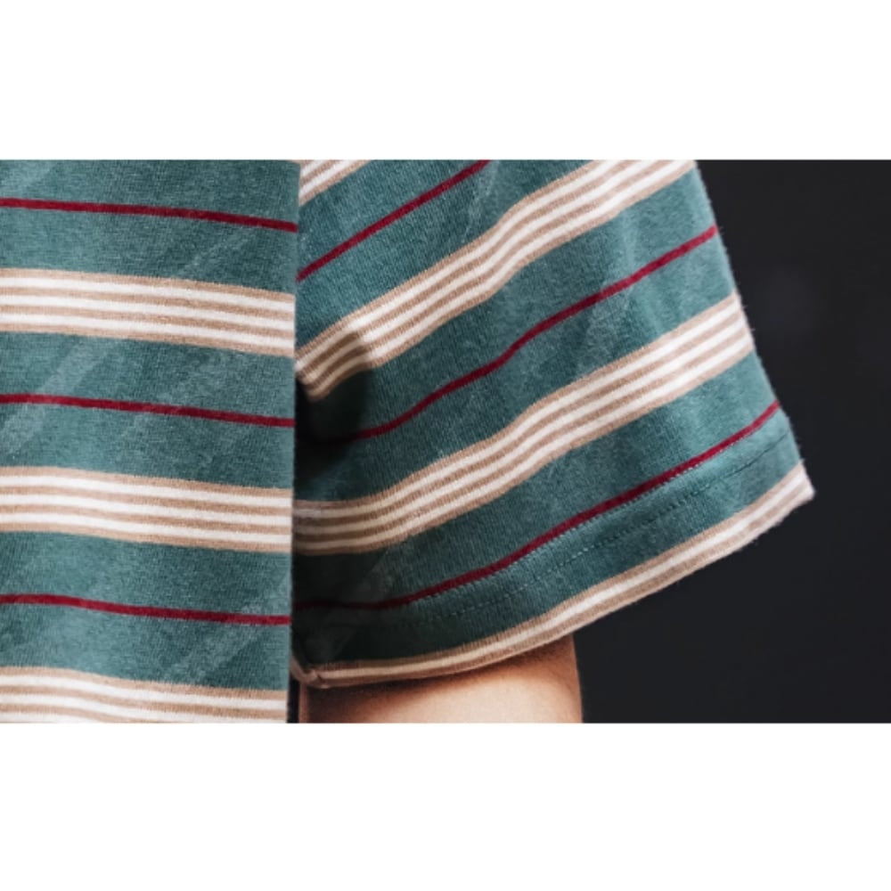 Crew neck striped T-shirt HL2576