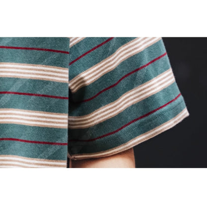 Crew neck striped T-shirt HL2576